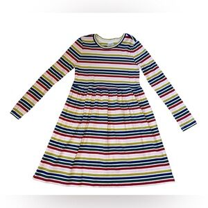 Hanna Andersson Colorful Striped Kids Dress